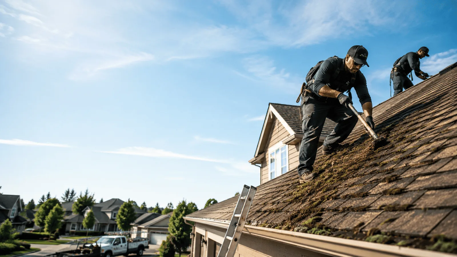 Roof Moss Removal in Valley, NE near me